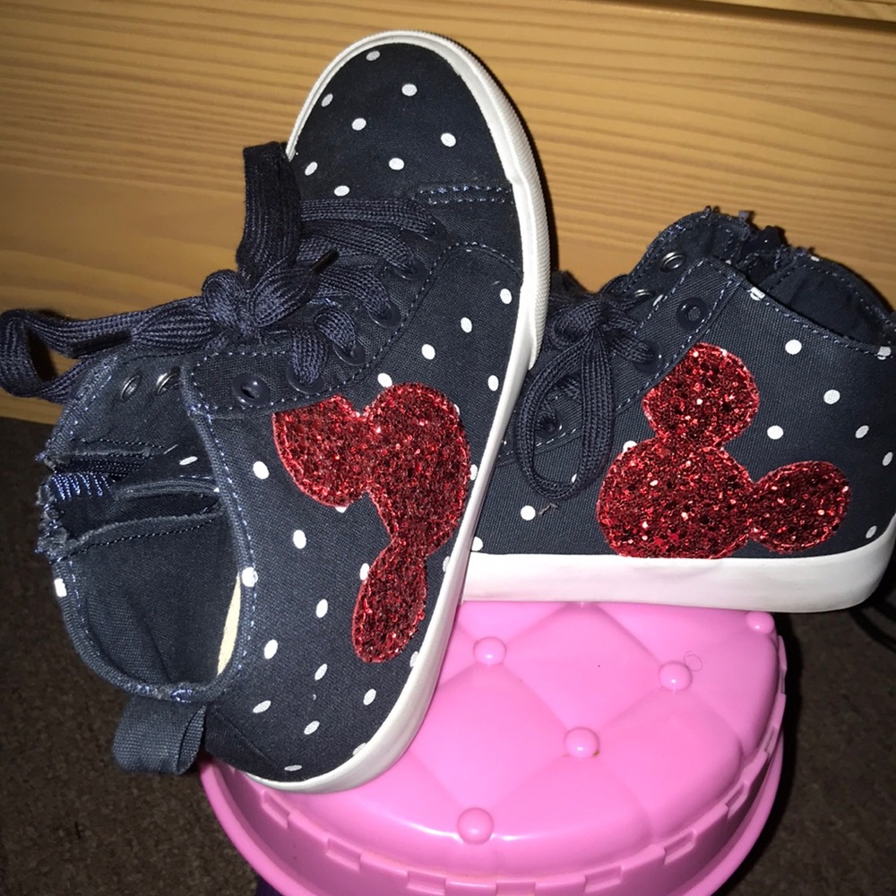Disney Gap Mickey hi-top sneakers Girl’s size 1